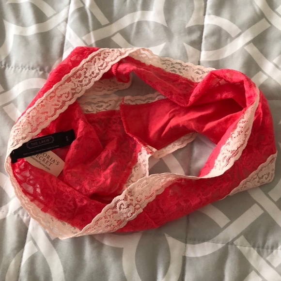 Victoria secret panty THE LACIE sexy lace netting M bundle 1 shipping charge - Picture 5 of 5